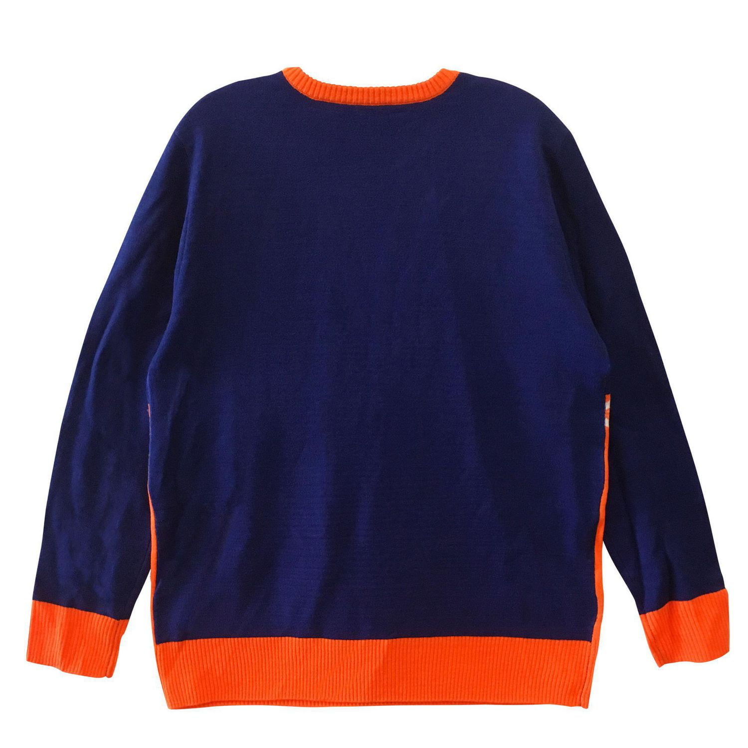 Edmonton Oilers Long Sleeve Fans Deluxe Jersey Sweater