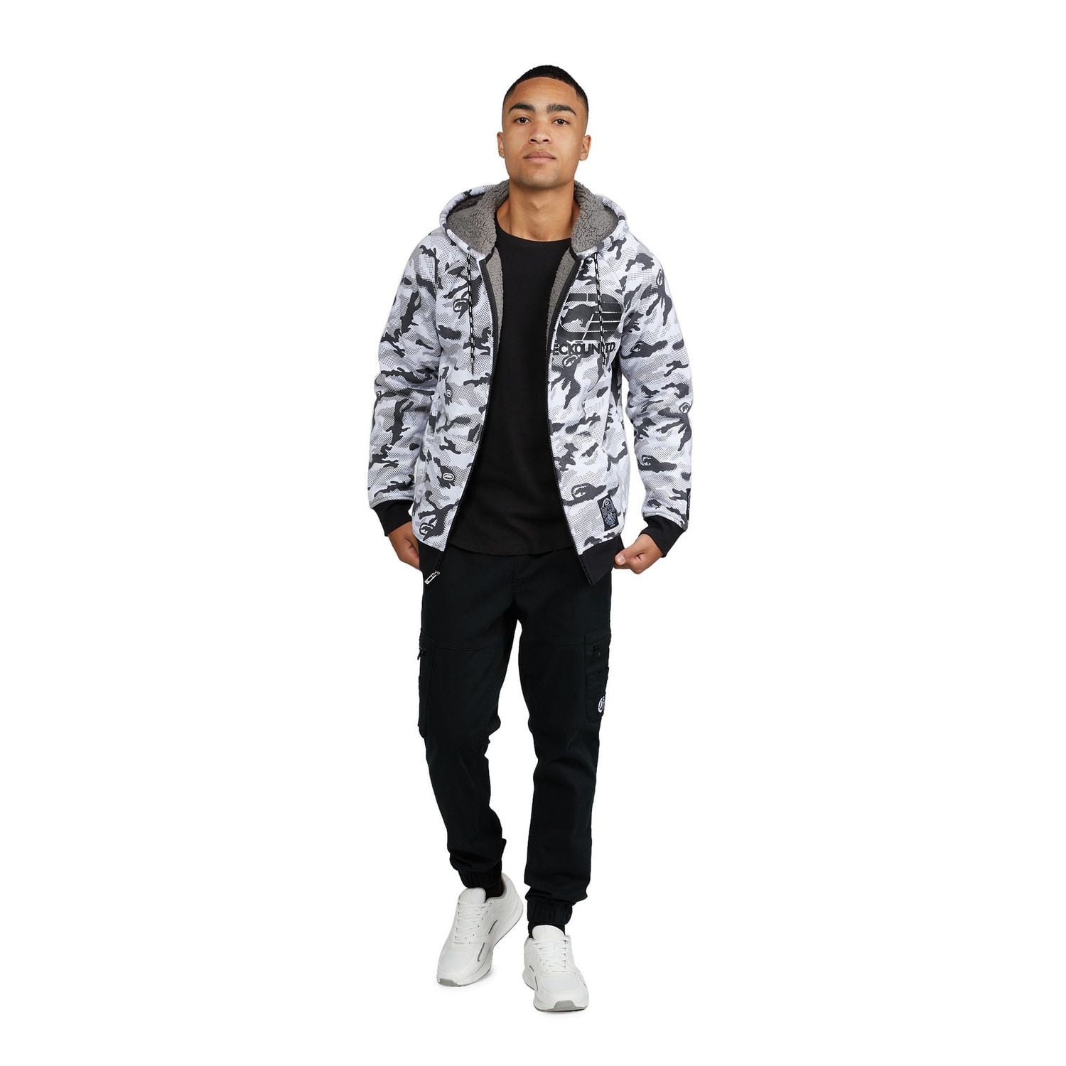 Ecko Unltd. hoodie transitionnel thermal avec sherpa pour hommes