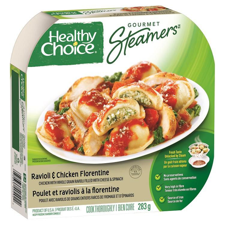 Healthy Choice Gourmet Steamers Healthy Choice® Ravioli & Chicken