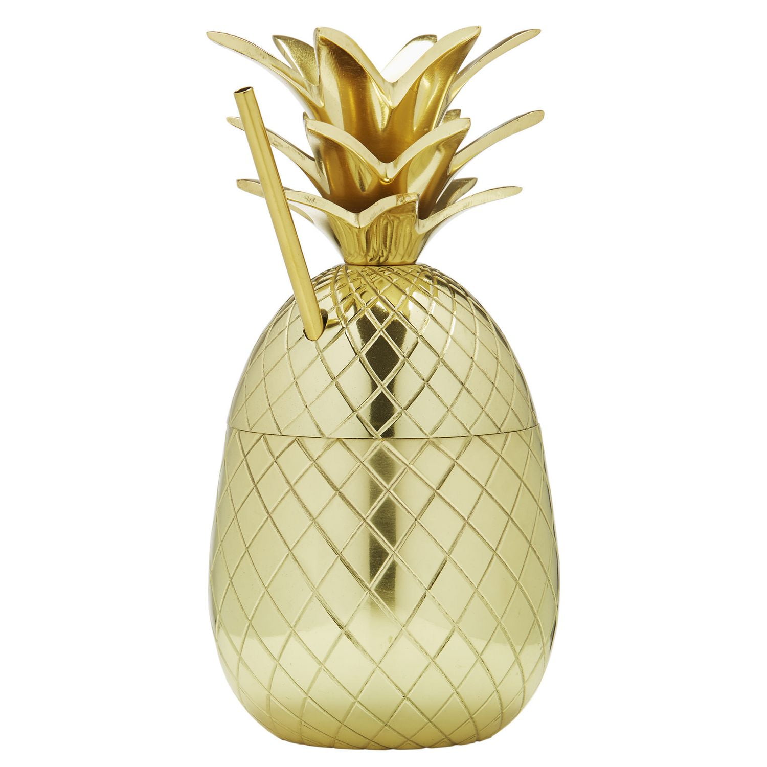 Brilliant Pineapple Brass 325ml Cocktail Glass Walmart Canada