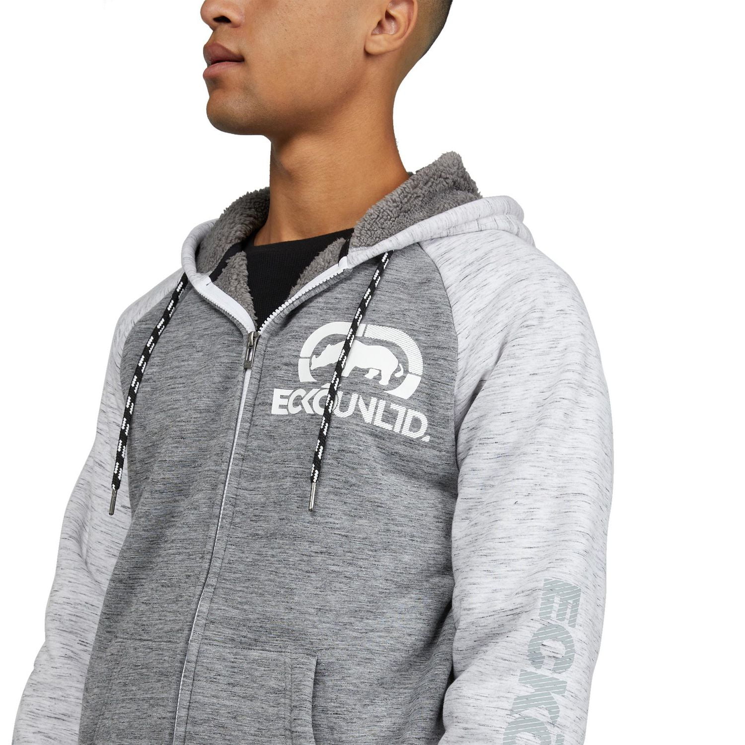 Ecko Unltd. Mens Sherpa Lined Thermal Hoodie