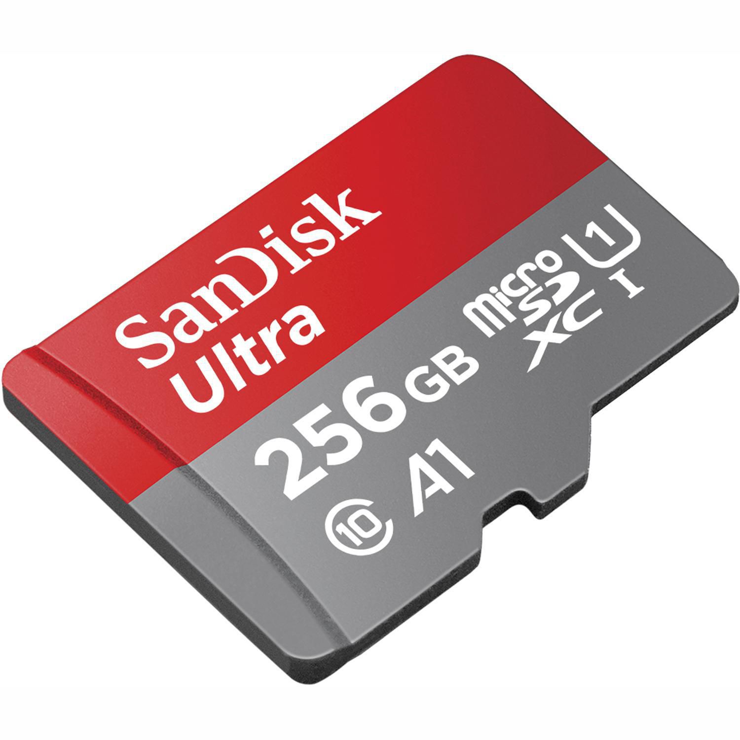 SanDisk 256GB Ultra® microSDXC ™ UHS-I memory card, The SanDisk