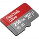 Carte mémoire SanDisk 256GB Ultra®microSDXC™ UHS-I La carte UHS-I microSD – image 2 sur 5