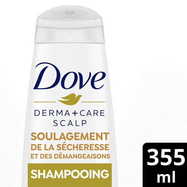 Shampooing Dove  Soulagement de la sécheresse et des émangeaisons 355 ML Anti-Dandruff Shampoo 355 ML