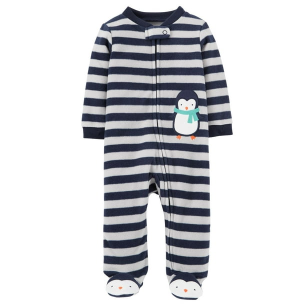 Tenue avec pyjama-grenouillère pour nouveau-né garçon Child of Mine made by Carter’s – Manchot