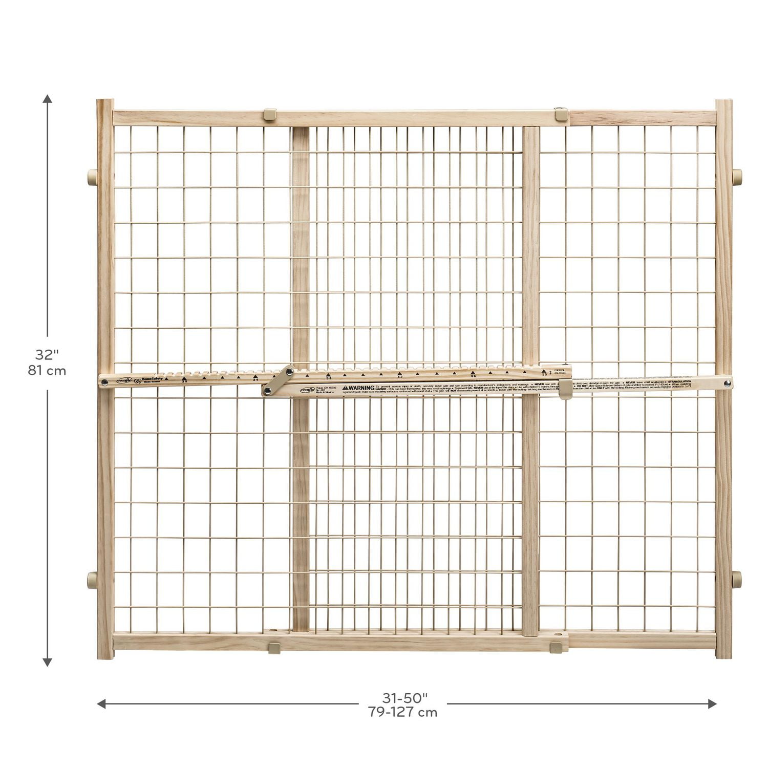 Position Lock Tall Wide Baby Pet Gate Position Lock Walmart