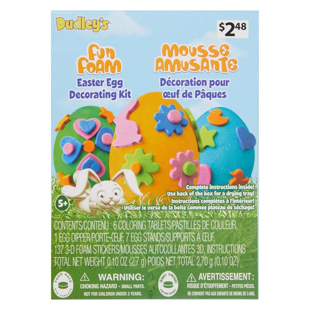 DUDLEY'S FUN FOAM EGG DECORATING KIT Walmart.ca