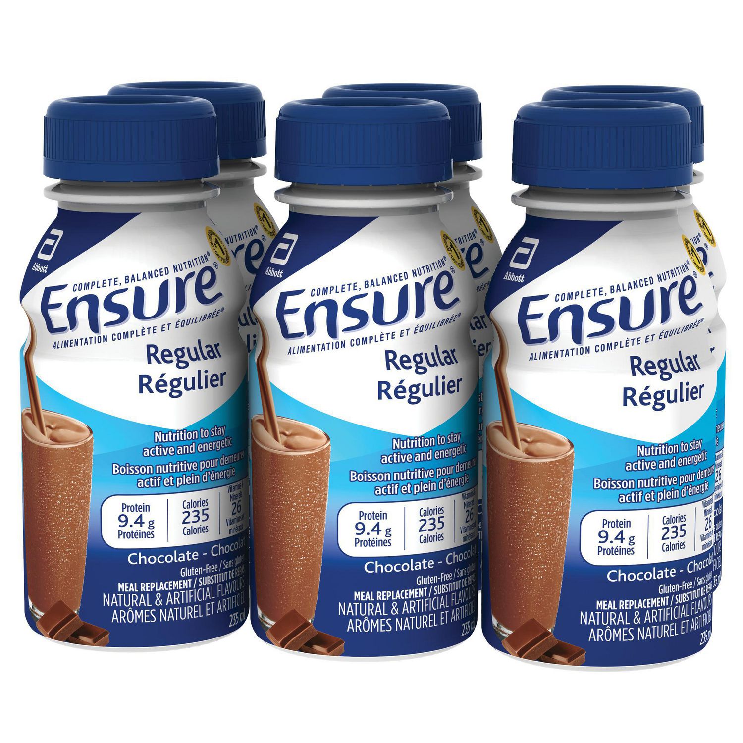 Ensure latest. Nutritional Replacement support.