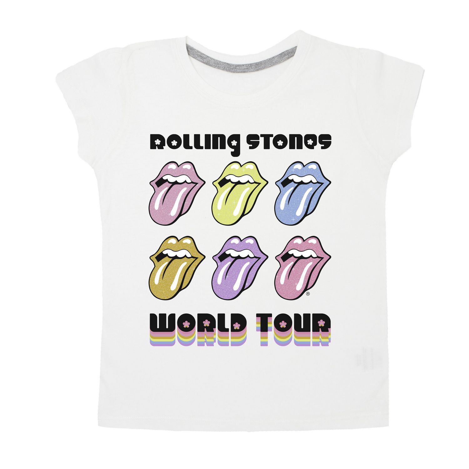 Rolling Stones Girls Short Sleeve T Shirt Walmart Canada 7389