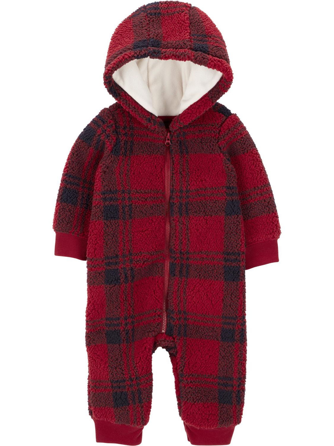 Carter's Child of Mine Infant Boys' Jumpsuit - Red Check