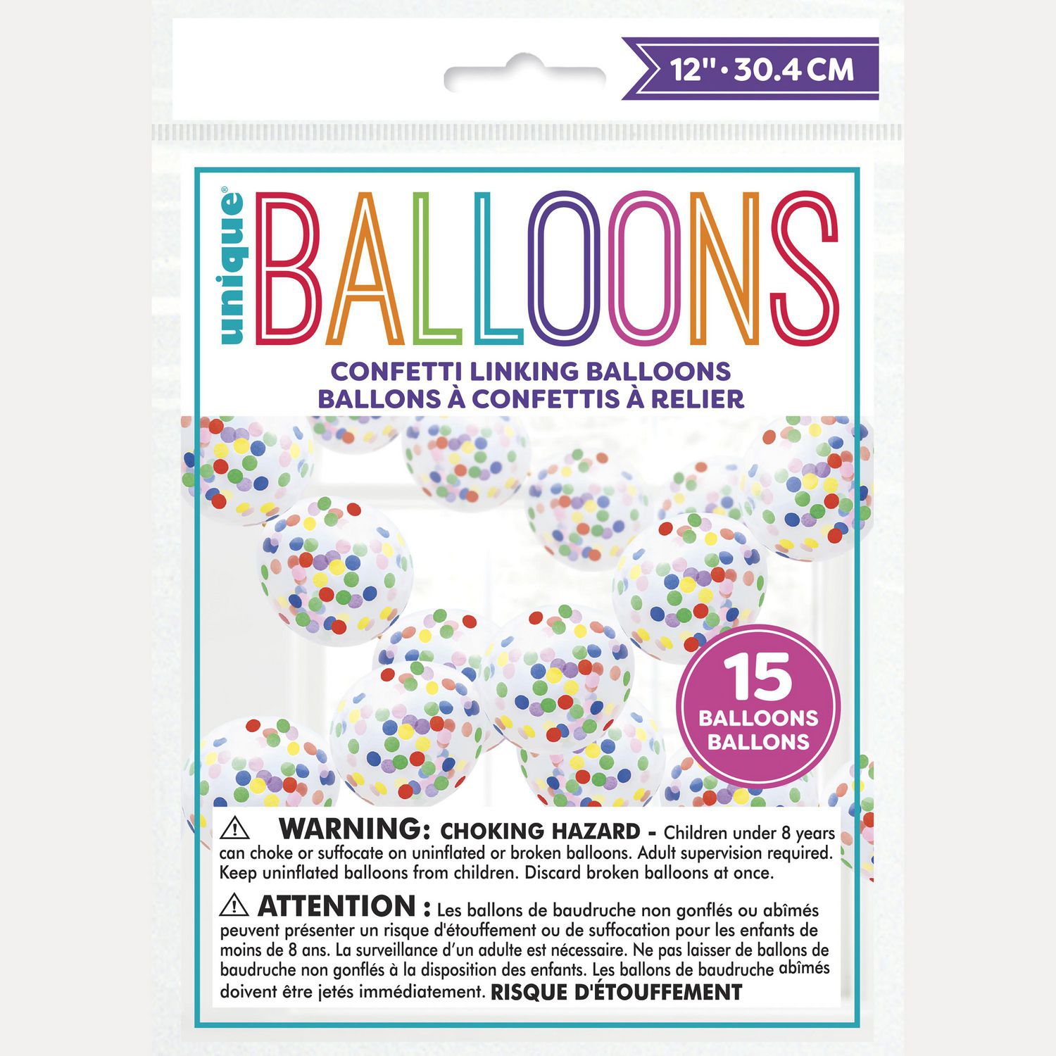 Guirlande de ballons multicolores licorne en arc circulaire