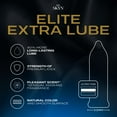 thumbnail image 3 of SKYN Elite Extra Lubricated Non-Latex Condoms, 10 Count, 3 of 7