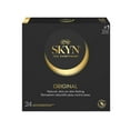 thumbnail image 1 of Préservatifs lubrifiés non-latex SKYN Original, 24 unités, 1 of 5
