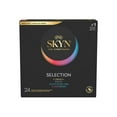 thumbnail image 1 of SKYN Selection Non-Latex Assorted Lubricated Condoms, 24 Count, 1 of 5