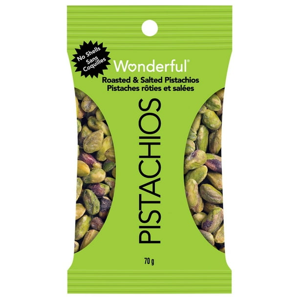 Roasted Salted Pistachios, A good source of plant protein without the