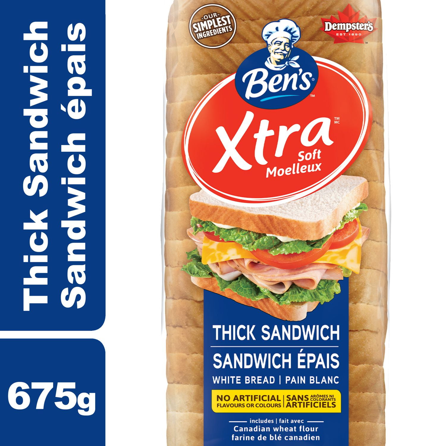 Ben's® Xtra™ Thick Sandwich White Bread Walmart Canada