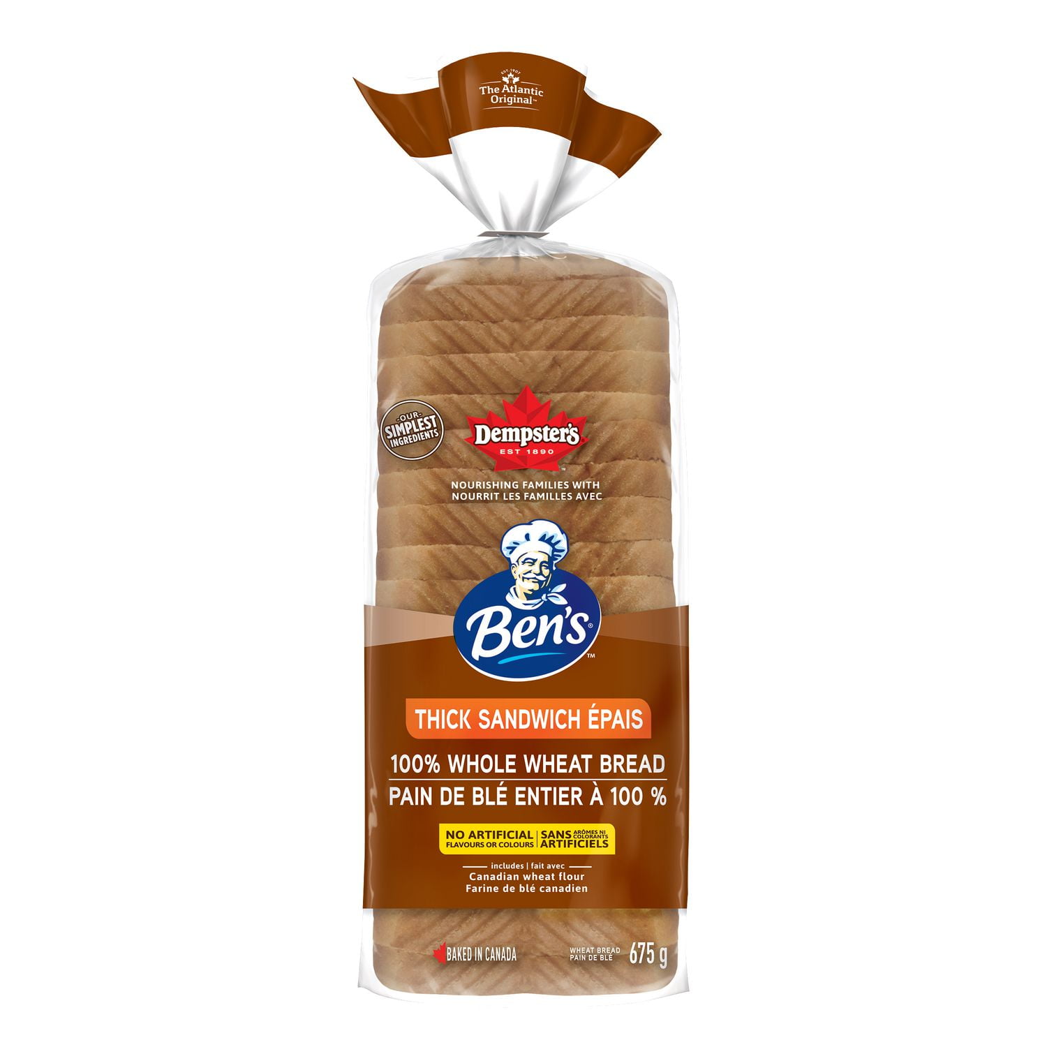 Ben's® Xtra™ Thick Sandwich 100 Whole Wheat Bread Walmart Canada