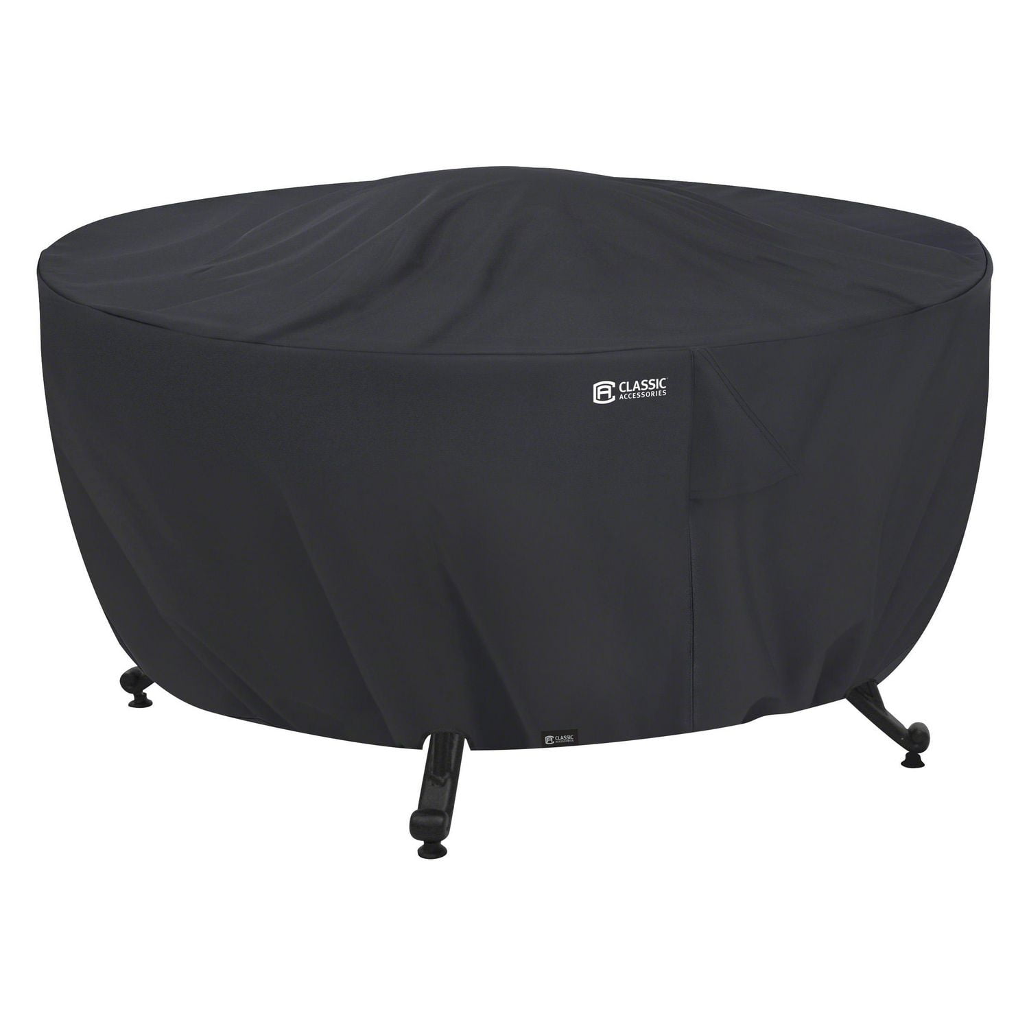 Classic Accessories 42" Round Fire Pit Table Cover Tough and Water