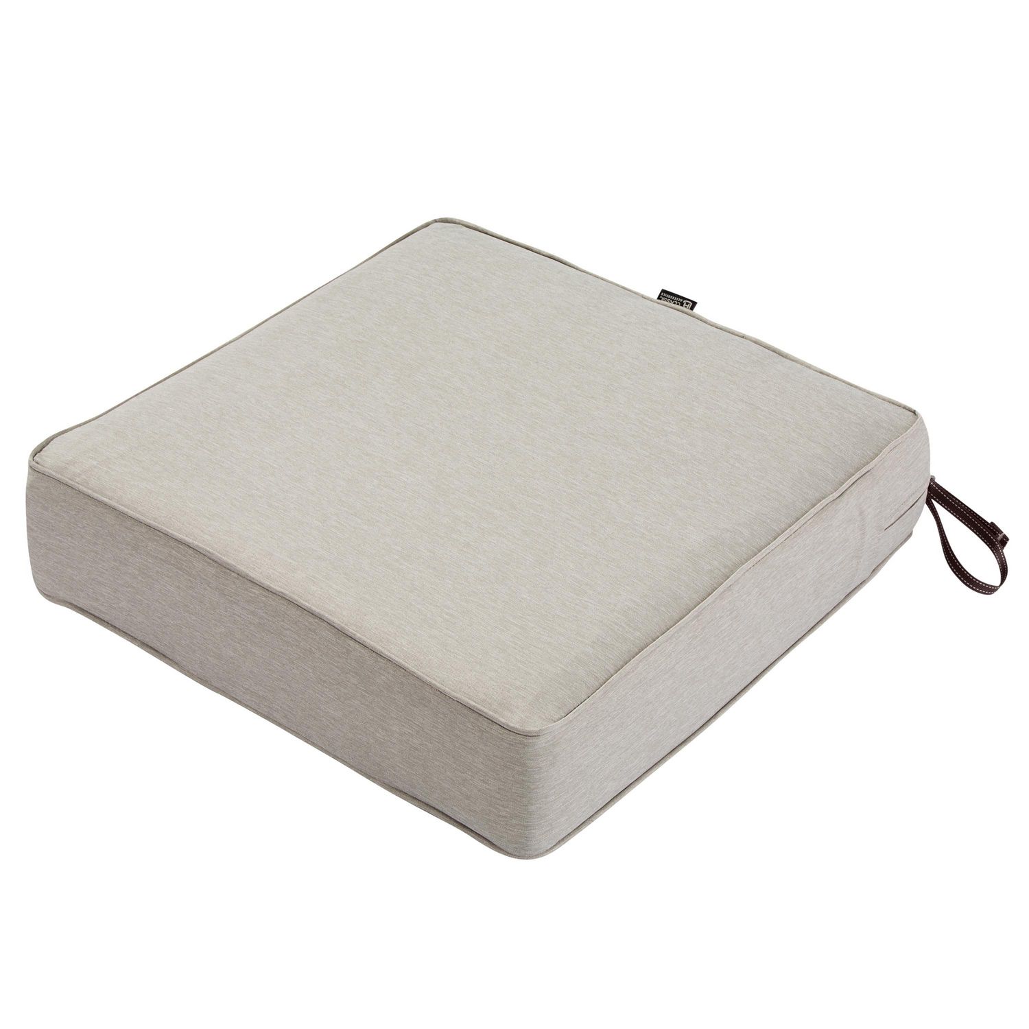 Classic Accessories Montlake FadeSafe Square Patio Lounge Seat Cushion