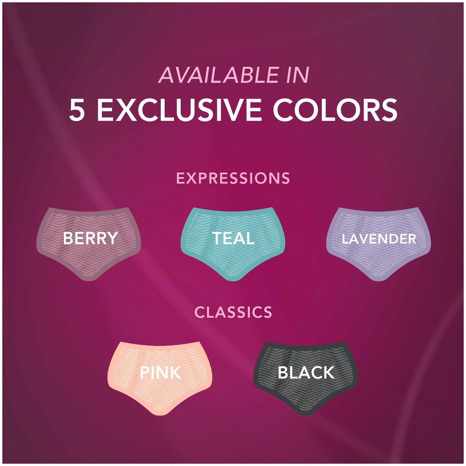 Culottes d’incontinence Depend Silhouette pour femmes, absorption maximale