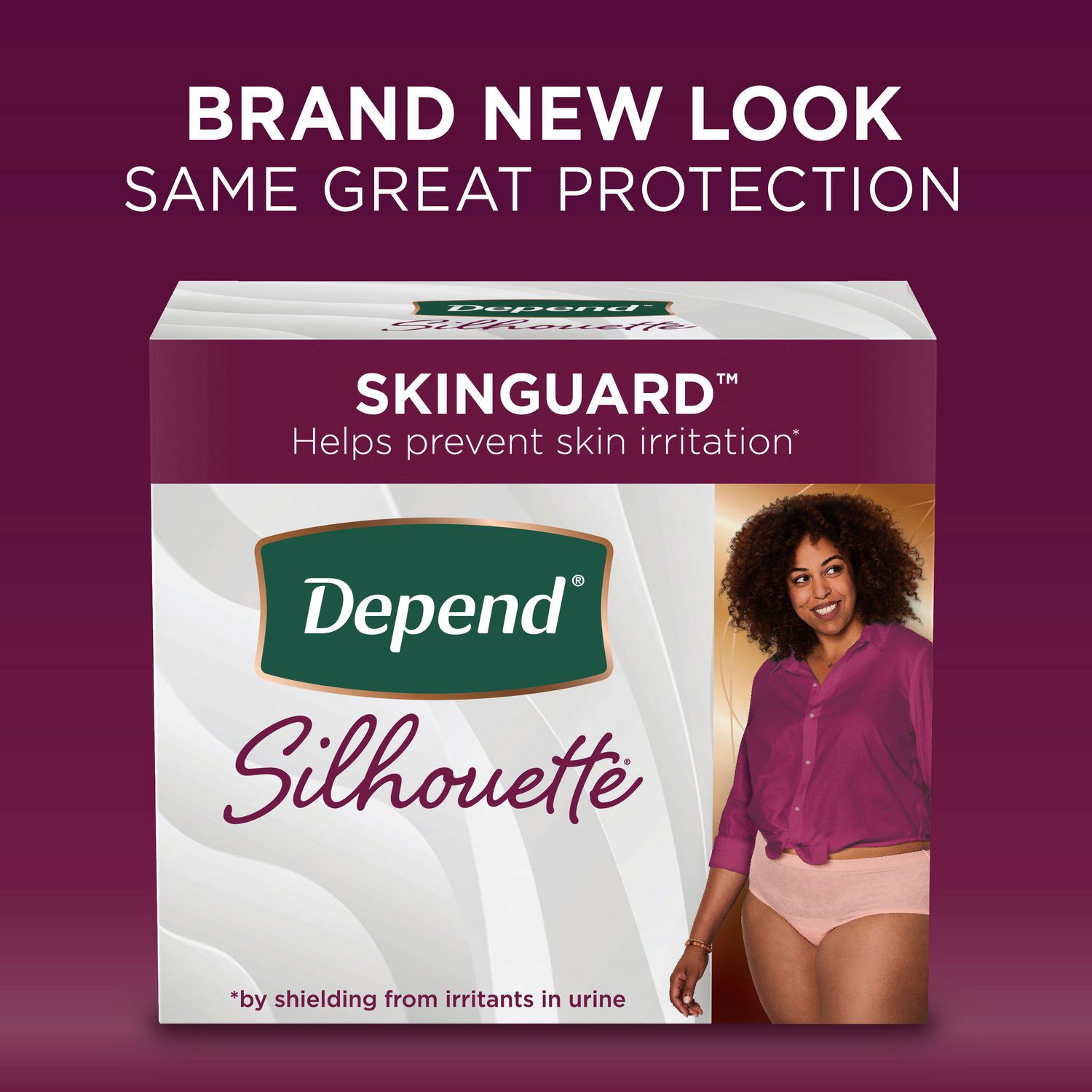 Kimberly Clark Depend Silhouette Female Adult Briefs, Pull On with Tear  Away Seams, Maximum Absorbency, Disposable 54237