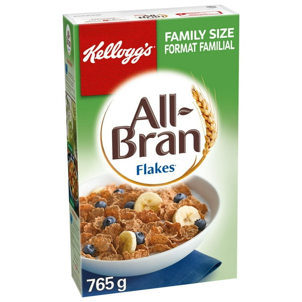 Kellogg's All-Bran Flakes Cereal, 765g, 765g - Walmart.ca