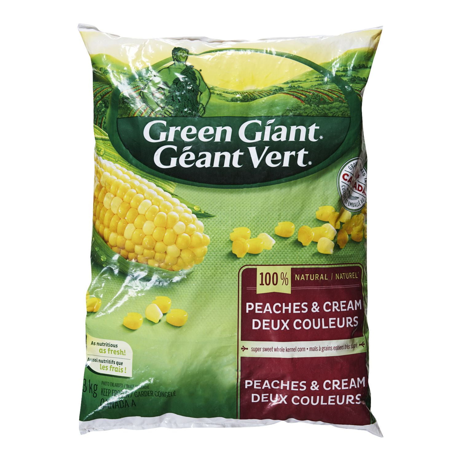 Green Giants 100 Natural Peaches And Cream Super Sweet Whole Kernel