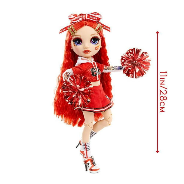 Rainbow High Jr High Ruby Anderson - poupée-mannequin ROUGE de 9