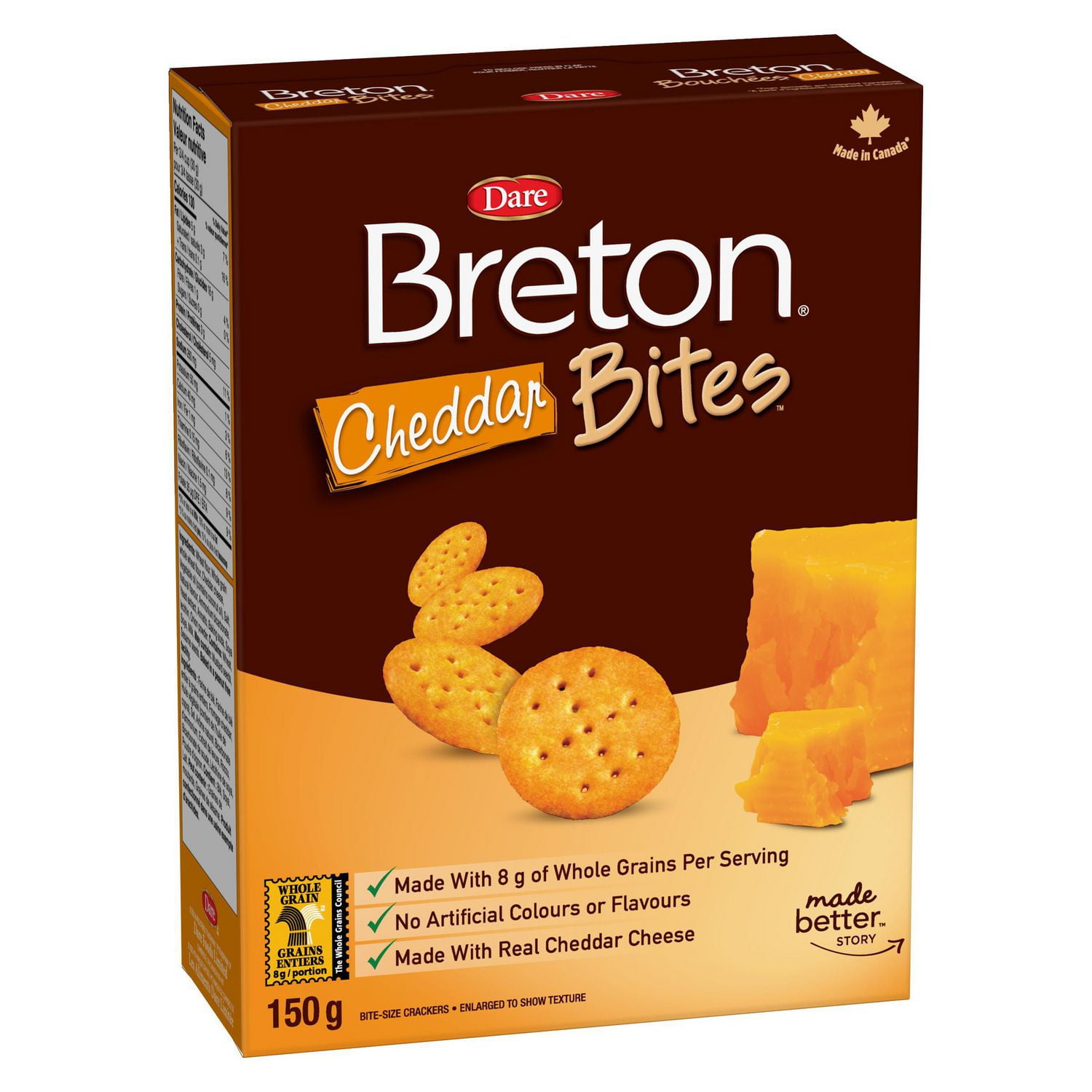 Breton Bites Cheddar Walmart Canada
