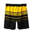 thumbnail image 2 of Mens DC Benday Batman Logo Swim Trunks, 2 of 2