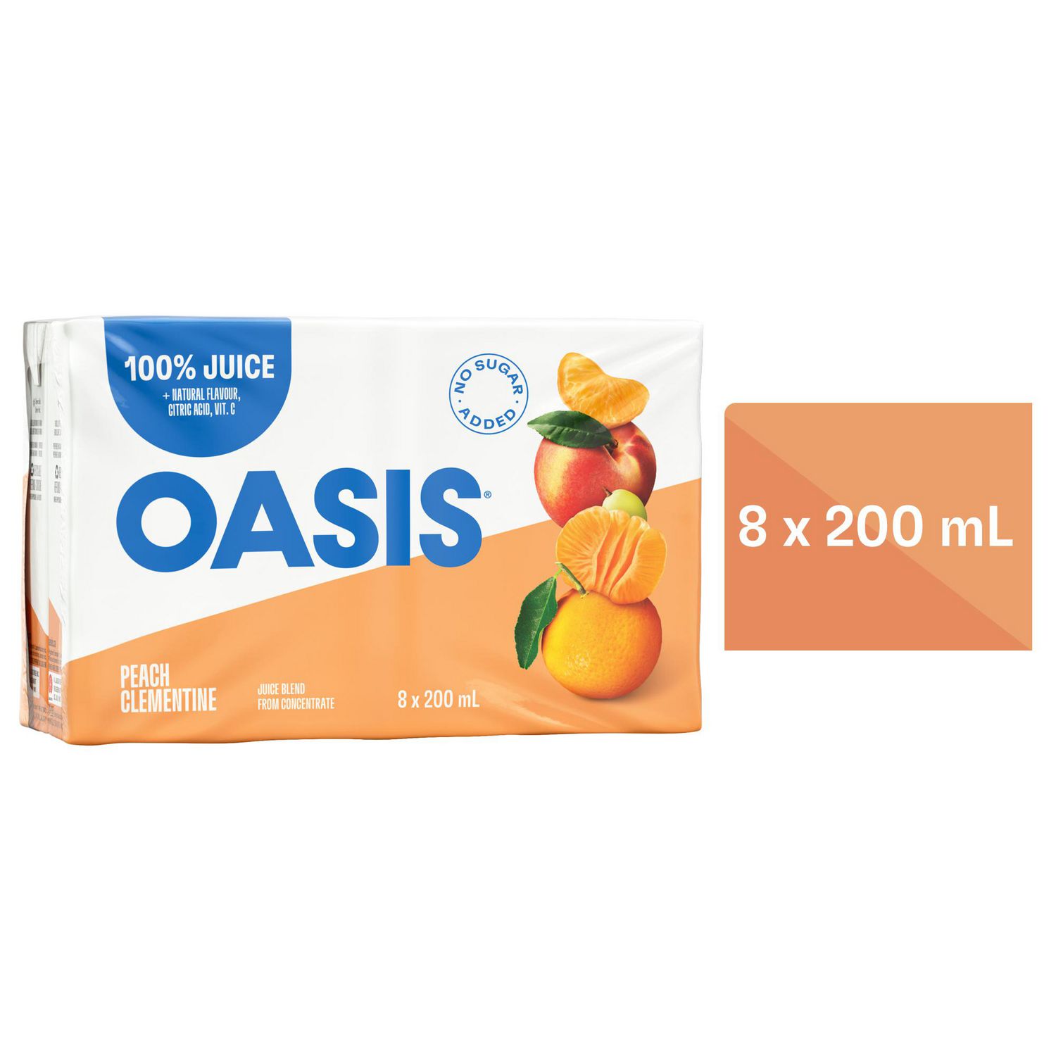 Oasis FruitZoo Peach Clementine Fruit Juice Beverage | Walmart Canada