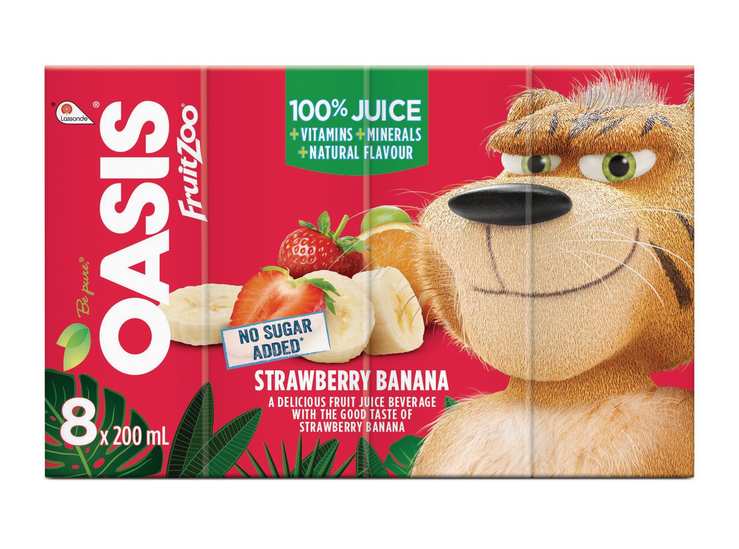 Oasis FruitZoo Strawberry Banana Fruit Juice Beverage | Walmart Canada