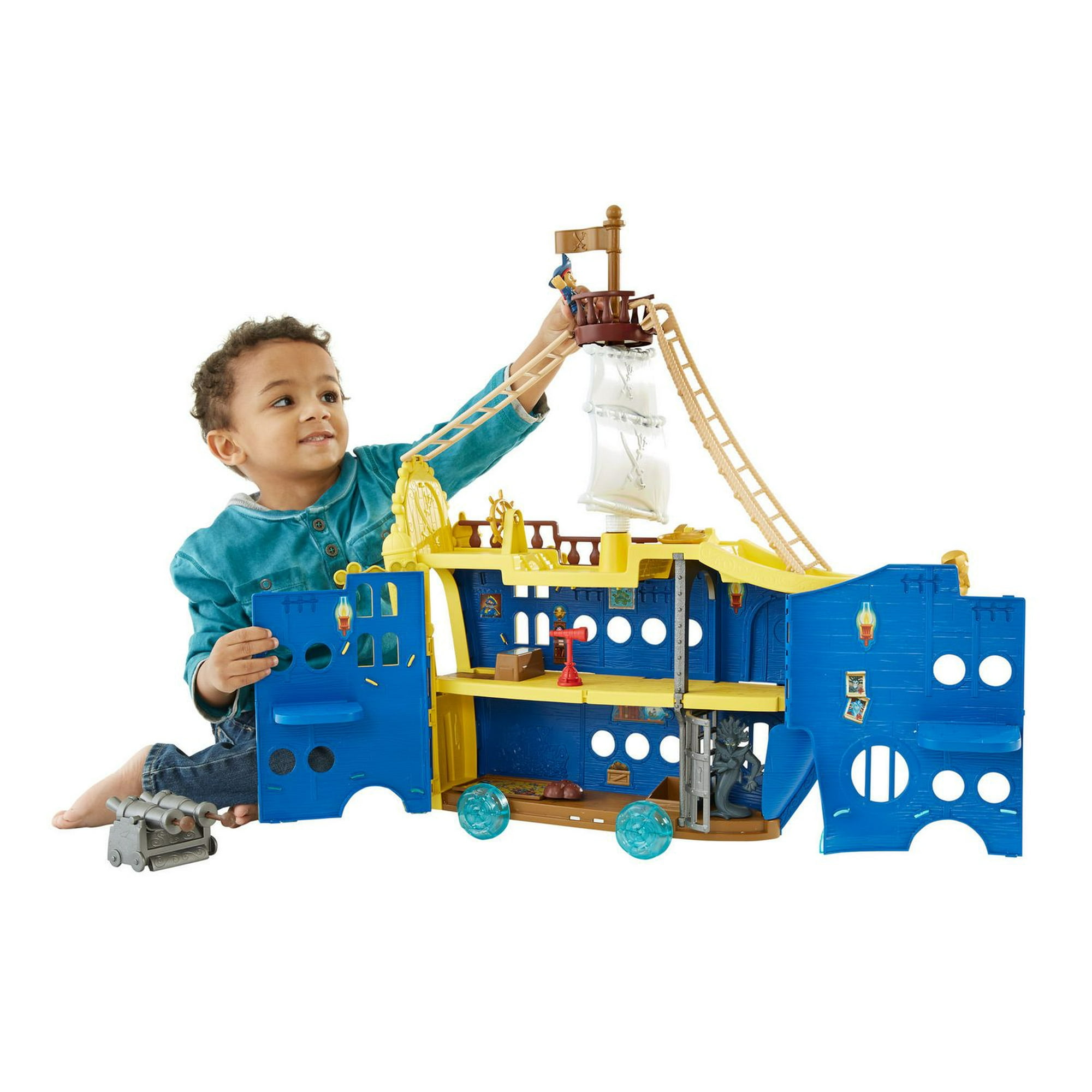 Fisher-Price Disney Captain Jake And The Never Land Pirates Mighty Colossus  Playset 