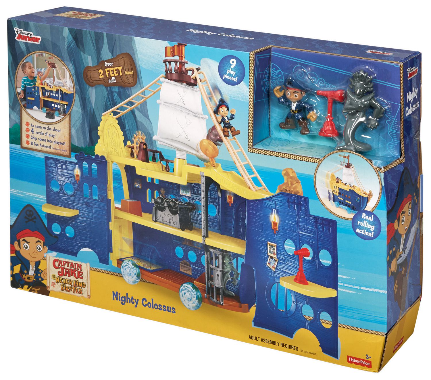 Fisher Price Disney Captain Jake And The Never Land Pirates Mighty