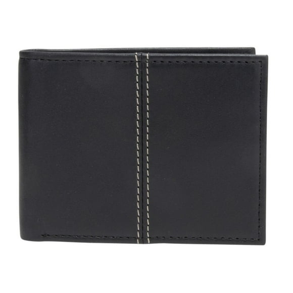 R70 Men's Genuine Slimfold Black Wallet