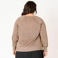 thumbnail image 4 of Devoted Women’s Plus size L/S Raglan Lurex sweater, 4 of 4