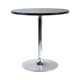 Winsome Table de salle à manger ronde Spectrum de 29 po avec pied en métal – image 1 sur 5