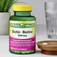thumbnail image 4 of Spring Valley Biotin, 1000 mcg, 4 of 6