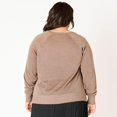 thumbnail image 4 of Devoted Women’s Plus size L/S Raglan Lurex sweater, 4 of 4