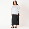thumbnail image 2 of Devoted Women’s Plus size L/S Raglan Lurex sweater, 2 of 3
