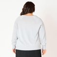 thumbnail image 3 of Devoted Women’s Plus size L/S Raglan Lurex sweater, 3 of 3