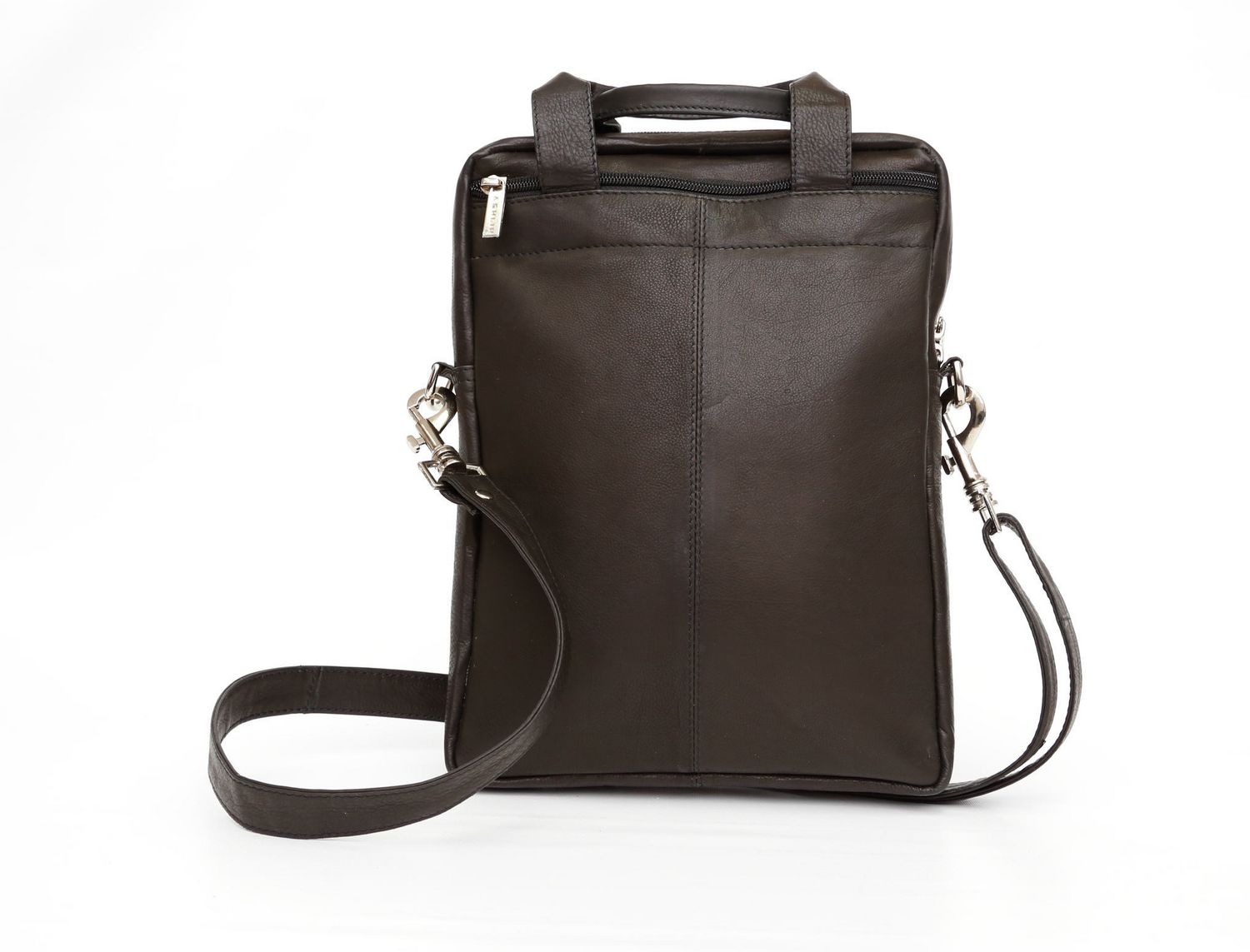 Ashlin Leather iSMART-III Laptop Case Top Handle Bag, Black | Walmart Canada