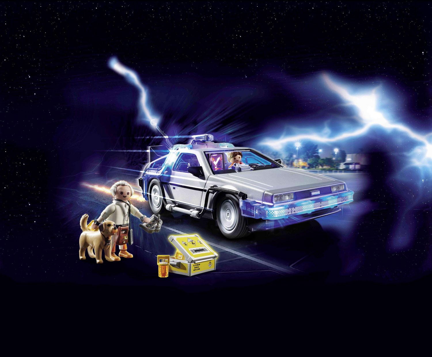 Delorean orders playmobil walmart