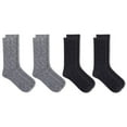 thumbnail image 1 of Dr. Scholl's Ladies Diabetic and Circulatory Crew Socks - 4 Pair Pack - soft, non-binding top and with temperature regulating technology, 1 of 5