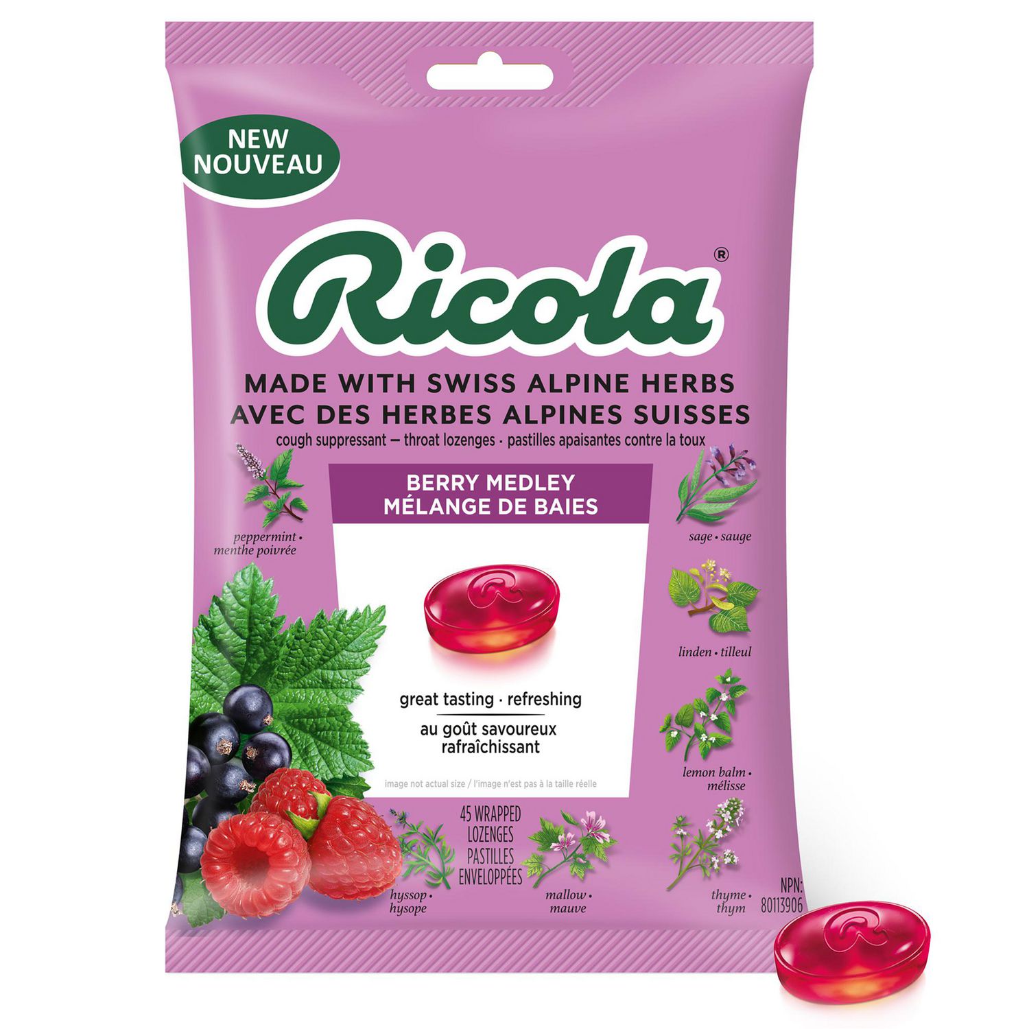Ricola Berry Medley Throat Drops