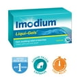thumbnail image 3 of Imodium Liqui-Gels - Fast Relief of Diarrhea -  Loperamide Hydrochloride - Antidiarrheal 2mg, 60 Capsules, 3 of 7