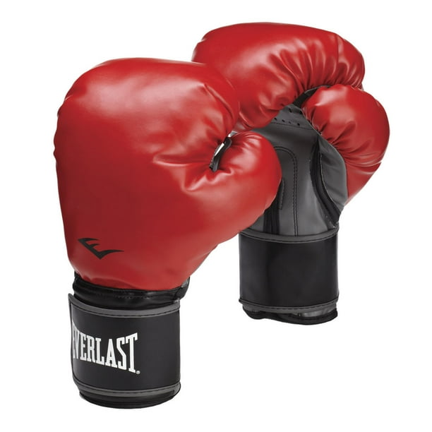 Everlast gants d'entrainement de boxe classique Rouge concu pour entrainement sur sac lourd et avec des gants d'entraineurs