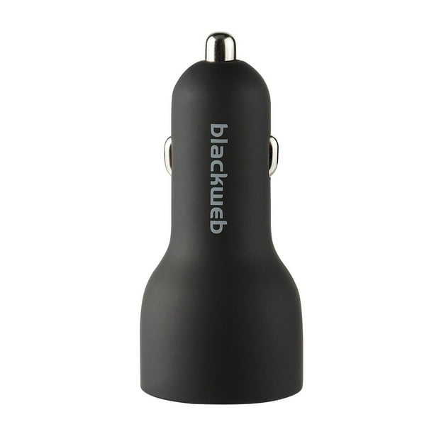 blackweb DualPort 20W Power Delivery USB Car Charger (Black) Walmart.ca