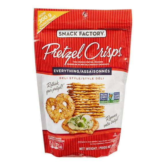 Snack Factory Pretzel Crisps Everything