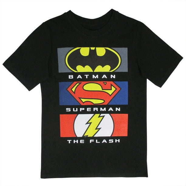 T-shirt à manches courtes pour garçons de Justice League